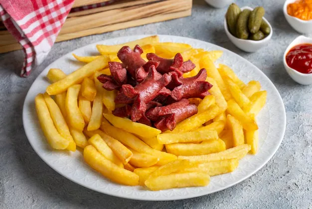 Sosis patates menü